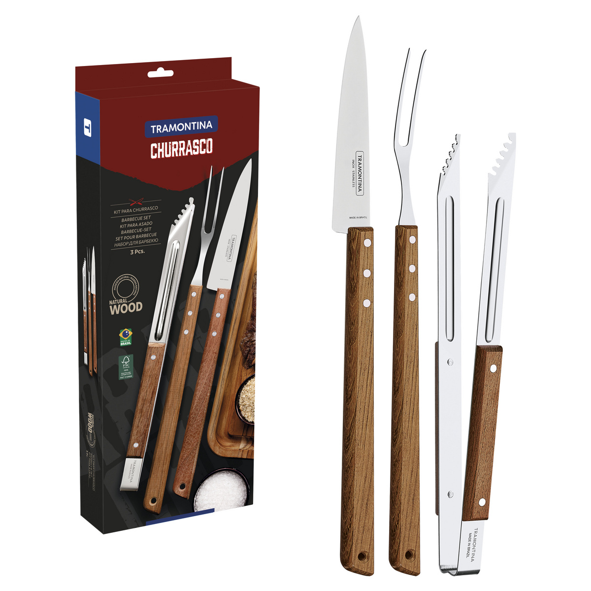 Kit para Churrasco Tramontina
